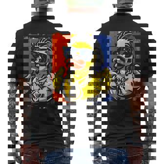 ラッパー ラバーダック ヒップホップ アヒル メンズTシャツ バックプリント - Kawaiitshirt