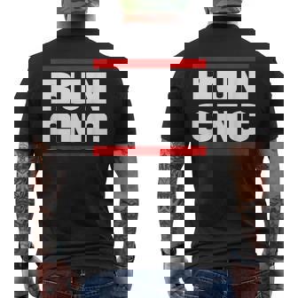 ラン Cnc マシニング メカニック Cnc フライスカッター プログラマー メンズTシャツ バックプリント - Kawaiitshirt