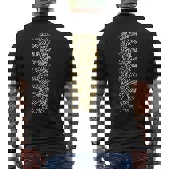 リバイタライジング トライバルアート メンズTシャツ バックプリント - Kawaiitshirt