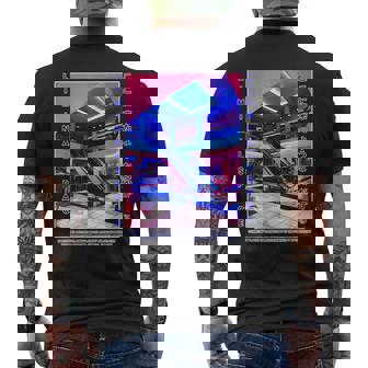 リミナルスペース メンズTシャツ バックプリント - Kawaiitshirt