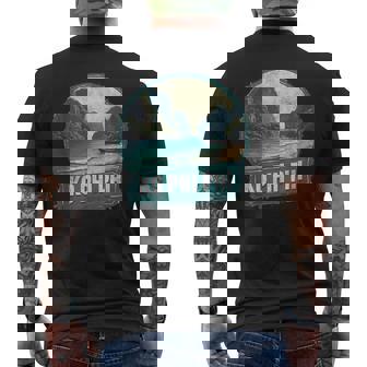 レトロ コ ピピ 風景 ヴィンテージ お土産 メンズTシャツ バックプリント - Kawaiitshirt