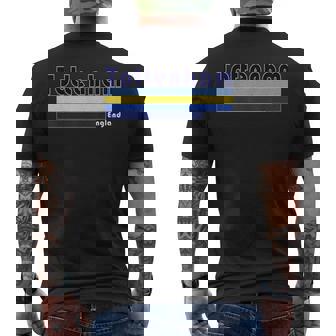 レトロ トッテナム ロンドン メンズTシャツ バックプリント - Kawaiitshirt