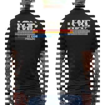 レトロ ヴィンテージ 70年代 80年代 スタイル イルフォード イギリス メンズTシャツ バックプリント - Kawaiitshirt