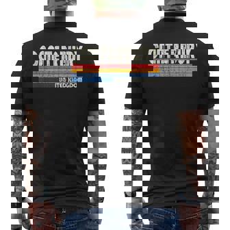 レトロ ヴィンテージ 70年代80年代スタイル カンタベリー イギリス メンズTシャツ バックプリント - Kawaiitshirt