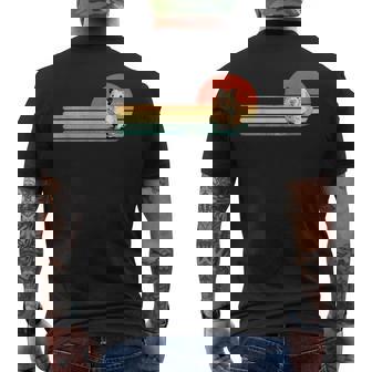 レトロ ヴィンテージ カワイイ ハムスター げっ歯類 ペット 動物 ハムスター 恋人 メンズTシャツ バックプリント - Kawaiitshirt