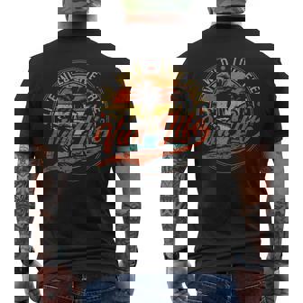 レトロ ヴィンテージ バン ライフ メンズTシャツ バックプリント - Kawaiitshirt