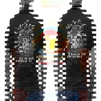 レトロ ヴィンテージ 父の日 初めての父の日 一緒に メンズTシャツ バックプリント - Kawaiitshirt