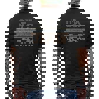 レトロ 大分 日本 メンズTシャツ バックプリント - Kawaiitshirt