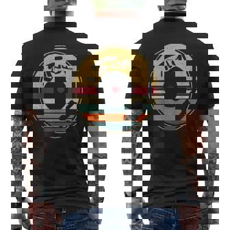 レトロビニールレコード ヴィンテージビニール Lpレコード メンズTシャツ バックプリント - Kawaiitshirt