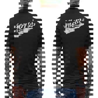 レトロモトクロス メンズTシャツ バックプリント - Kawaiitshirt