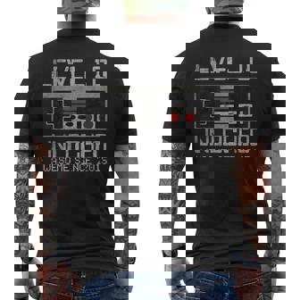 レベル 10 アンロック 10歳の誕生日 10歳のビデオゲーマー 男の子 メンズTシャツ バックプリント - Kawaiitshirt