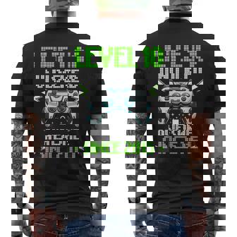 レベル 10 アンロック 素晴らしい 2015 ビデオゲーム 10歳の誕生日 メンズTシャツ バックプリント - Kawaiitshirt