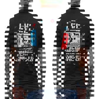 レベル 11 アンロック 素晴らしい 2014 11歳の誕生日 男の子 ビデオゲーム メンズTシャツ バックプリント - Kawaiitshirt