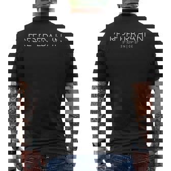 レーパーバーン、ザンクトパウリ、ハンブルク、ドイツ、シンフルマイル メンズTシャツ バックプリント - Kawaiitshirt