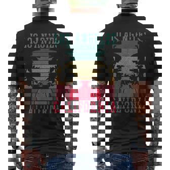 ロサンゼルス La カリフォルニア アメリカ ヴィンテージ Usa お土産 メンズTシャツ バックプリント - Kawaiitshirt