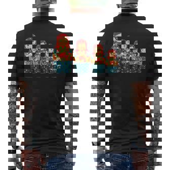 ロシアの人形 ロシアのマトリョーシカ フィギュア メンズTシャツ バックプリント - Kawaiitshirt