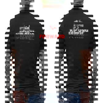 ロッキーは前に進み続けろ メンズTシャツ バックプリント - Kawaiitshirt