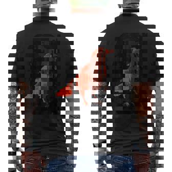 ロック モード系 アントワープ系 ブランド メンズ 半袖 おしゃれ かっこいい 大きいサイズ プリント 烏・Crow メンズTシャツ バックプリント - Kawaiitshirt