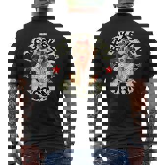 ロックンロール ロカビリー 40年代と50年代 ピンナップガール メンズTシャツ バックプリント - Kawaiitshirt