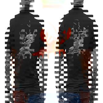 ロブスター 甲殻類 大型カニ ロブスター スイートロブスター メンズTシャツ バックプリント - Kawaiitshirt