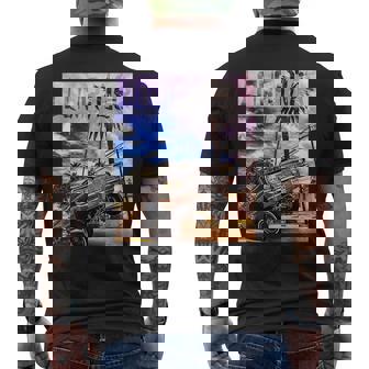 ローライダーサンセット メンズTシャツ バックプリント - Kawaiitshirt