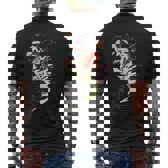 ワシリー・カンディンスキーによる白い幽霊のフィギュア1943 メンズTシャツ バックプリント - Kawaiitshirt