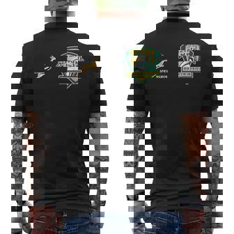 ワールドチャンピオンpringbok Bokke 南アフリカ ラグビー メンズTシャツ バックプリント - Kawaiitshirt