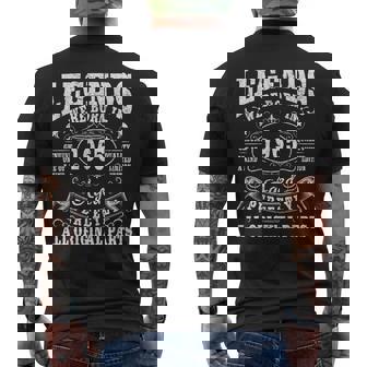 ヴィンテージ 1965 60 歳のギフト 男性 60 歳の誕生日 メンズTシャツ バックプリント - Kawaiitshirt