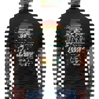 ヴィンテージ 1965 誕生日 60年 マウンテン レトロ メンズTシャツ バックプリント - Kawaiitshirt