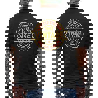 ヴィンテージ 1982 メンズ 限定版 Bday 1982 誕生日 メンズTシャツ バックプリント - Kawaiitshirt