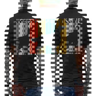 ヴィンテージ アイリッシュセッター 犬の飼い主と恋人 メンズTシャツ バックプリント - Kawaiitshirt