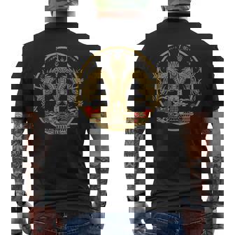 ヴィンテージ ドラゴンキング ギドラ アート サンセット 日本語 メンズTシャツ バックプリント - Kawaiitshirt