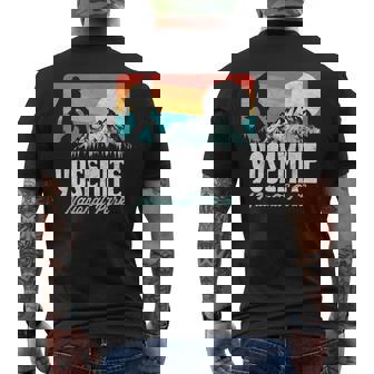 ヴィンテージ ヨセミテ国立公園 ビッグフット 山脈 グラフィック メンズTシャツ バックプリント - Kawaiitshirt