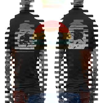 ヴィンテージ レトロ カブトムシ 昆虫 メンズTシャツ バックプリント - Kawaiitshirt