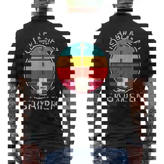 ヴィンテージ 三味線 You Had Me At 三味線 楽器好き メンズTシャツ バックプリント - Kawaiitshirt