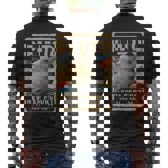 ヴィンテージ 冥王星 Never Forget 2006 天文学 天体物理学 面白い メンズTシャツ バックプリント - Kawaiitshirt