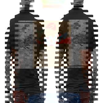 ヴィンテージ 日本の妖怪鬼 幽霊 ゴースト メンズTシャツ バックプリント - Kawaiitshirt