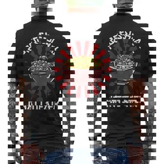 ヴィンテージ 納豆好き プロ仕様 納豆喰い 和風 メンズTシャツ バックプリント - Kawaiitshirt