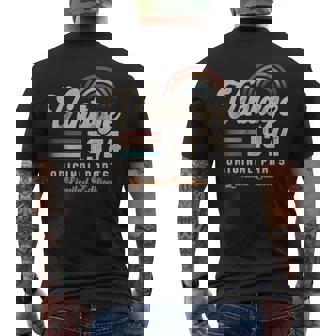 ヴィンテージ1974年、誕生年51年 レトロ メンズTシャツ バックプリント - Kawaiitshirt