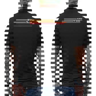 ヴィンテージ1980年代グラフィックスタイルウィルソンノースカロライナ州 メンズTシャツ バックプリント - Kawaiitshirt