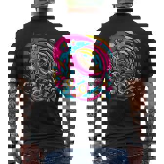 ヴィンテージスケート メンズTシャツ バックプリント - Kawaiitshirt