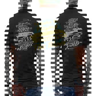 ヴィンテージスタイルの音楽家ハーモニカ ブルース メンズTシャツ バックプリント - Kawaiitshirt