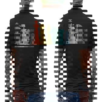 ヴィンテージチェスtシャツ レトロチェスデザイン チェスピース メンズTシャツ バックプリント - Kawaiitshirt