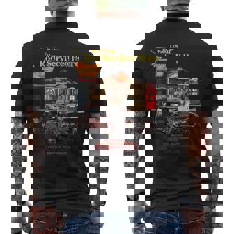 ヴィンテージラットロッドtシャツ ピンナップガール メンズtシャツ メンズTシャツ バックプリント - Kawaiitshirt