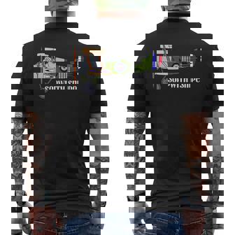 ヴィンテージ複葉機第一次世界大戦イギリス空軍ソッピーススナイプ メンズTシャツ バックプリント - Kawaiitshirt