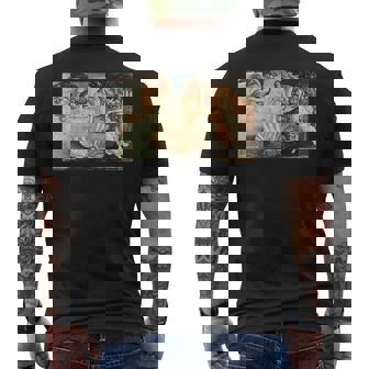 ヴィーナスの誕生 サンドロ・ボッティチェッリ 有名な絵画 メンズTシャツ バックプリント - Kawaiitshirt