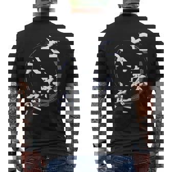 七転八起 四字熟語 ネタ 面白いtシャツ 文字入り メンズ おもしろ面白い 服 オリジナル おもしろグッズ 文字tシャツ メンズTシャツ バックプリント - Kawaiitshirt