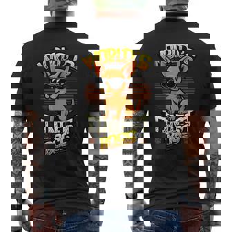 世界で最も小さなボス面白いチワワ メンズTシャツ バックプリント - Kawaiitshirt