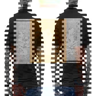 九尾の狐【日本の妖怪シリーズ】 メンズTシャツ バックプリント - Kawaiitshirt