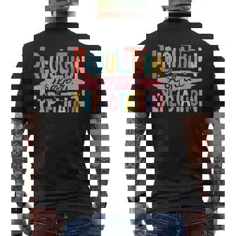 予想前の規制 おもしろセラピスト 職業 メンズTシャツ バックプリント - Kawaiitshirt